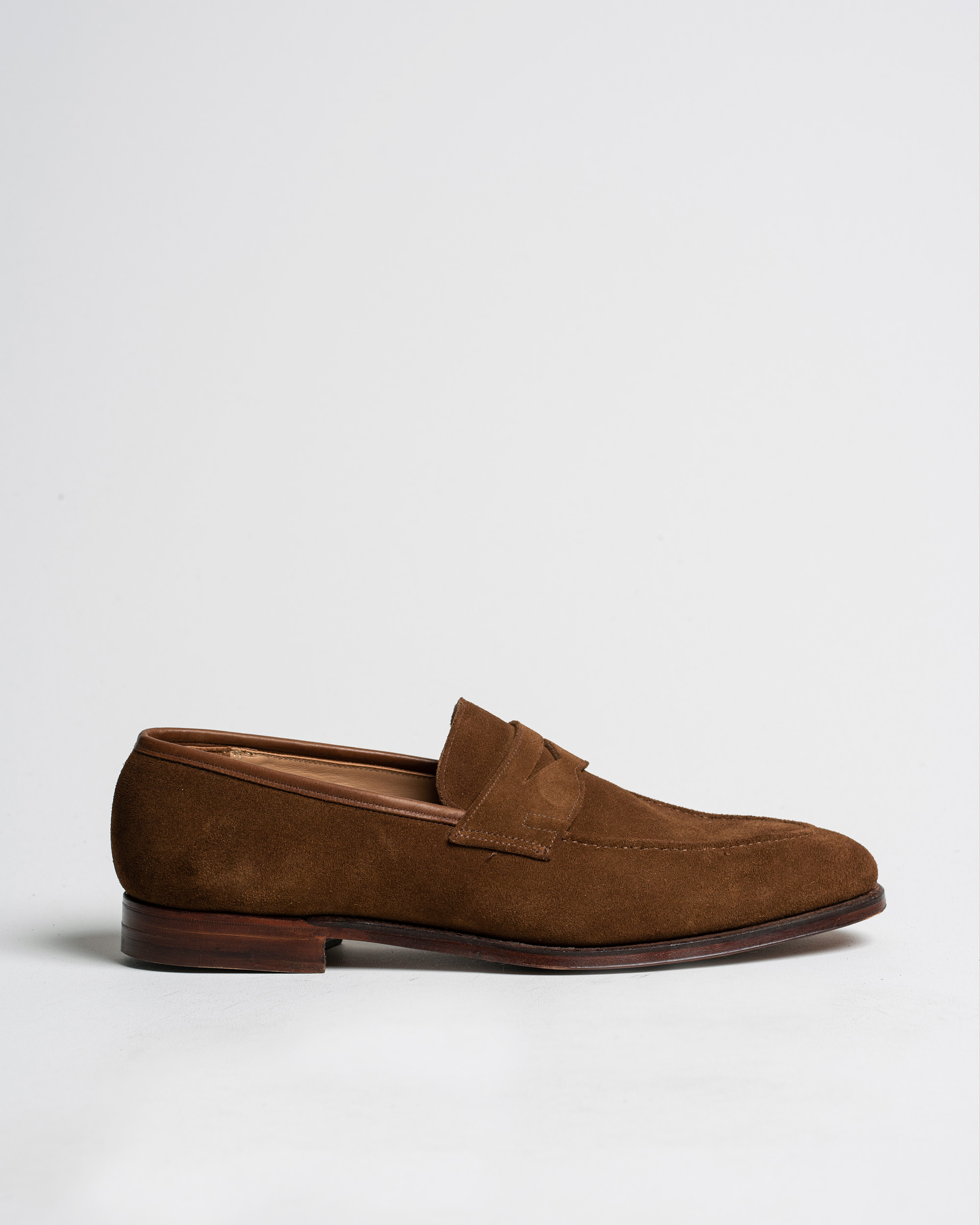Herre | Crockett & Jones Sydney Loafer Snuff Suede UK10 - EU44 | Pre-owned | Crockett & Jones Sydney Loafer Snuff Suede UK10 - EU44