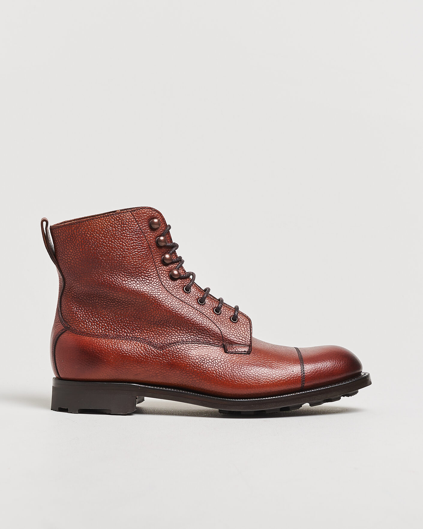 Herre | Pre-owned Randsyede sko | Pre-owned | Edward Green Galway Ridgeway Boot Rosewood Country Calf UK8 - EU42
