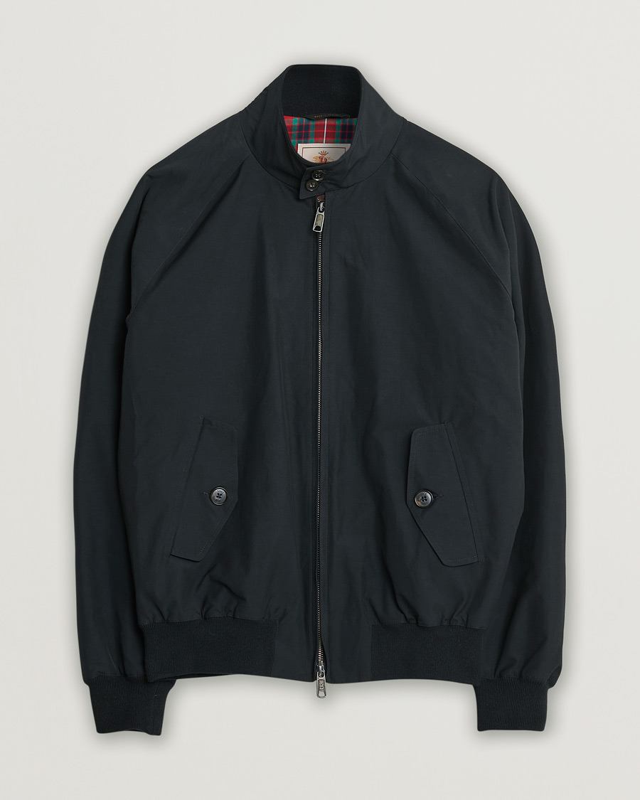 Herre | Pre-owned Jakker | Pre-owned | Baracuta G9 Original Harrington Jacket Dark Navy
