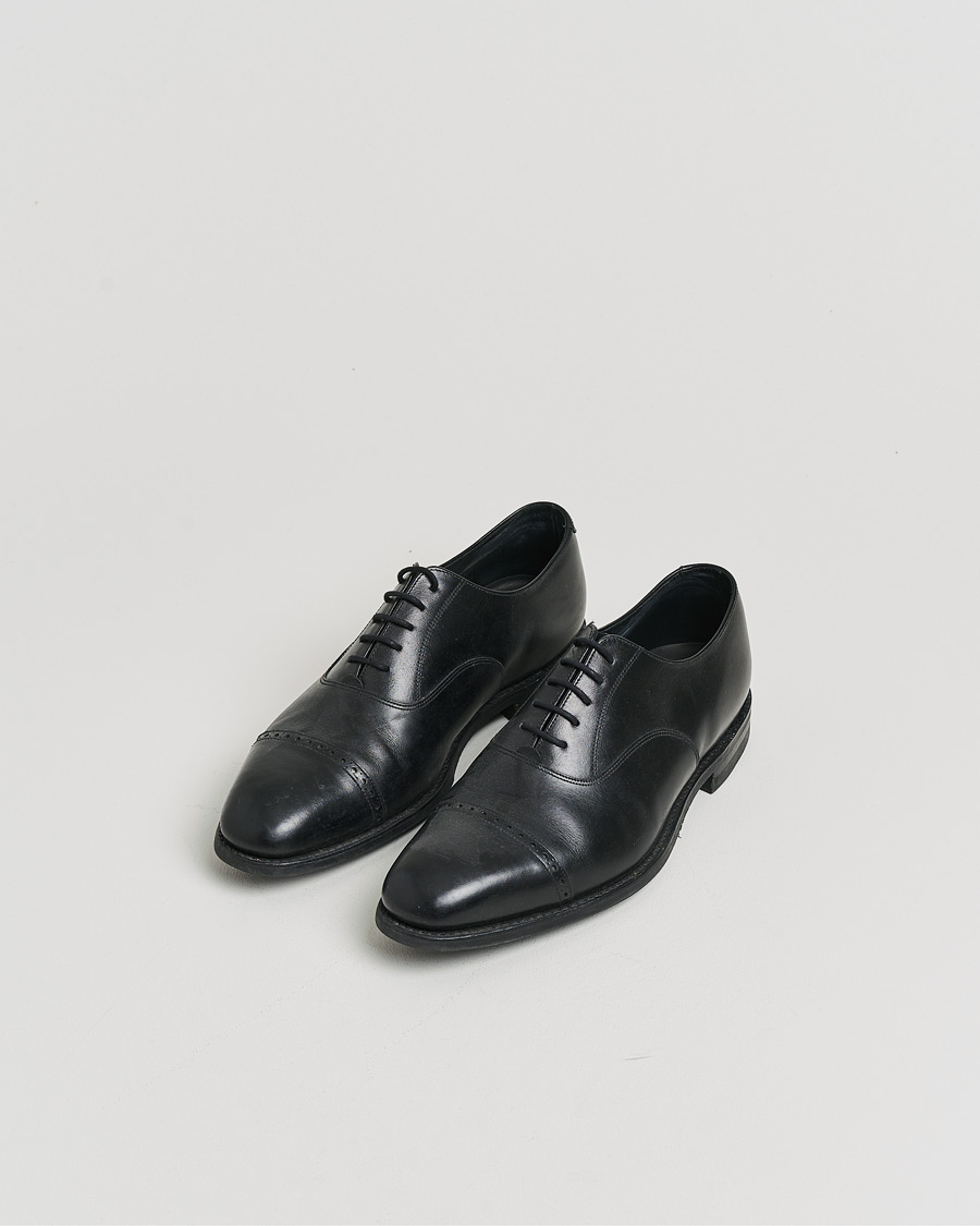 Herre | Loake 1880 Cadogan Oxford Black Calf UK9 - EU43 | Pre-owned | Loake 1880 Cadogan Oxford Black Calf UK9 - EU43
