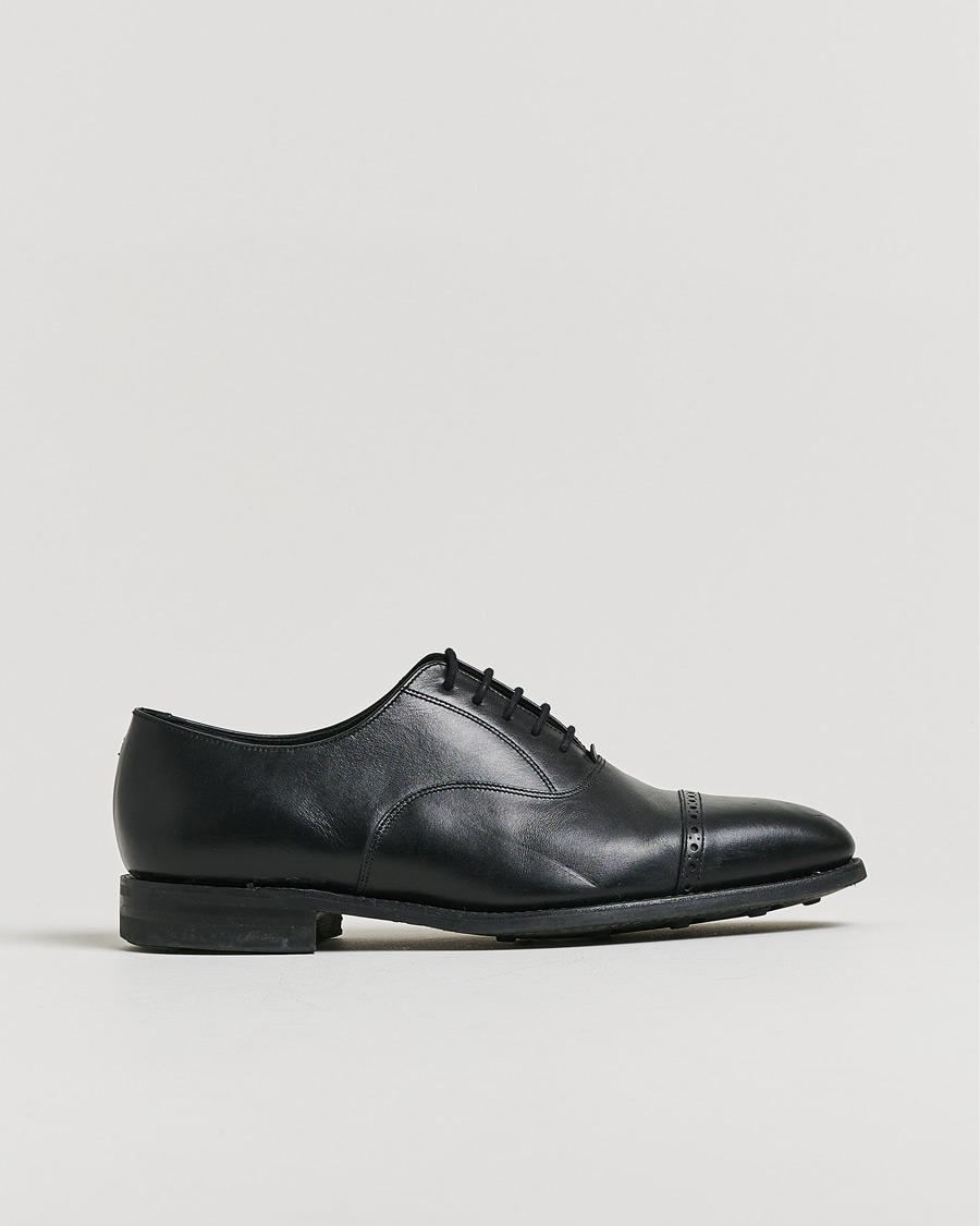 Herre | Loake 1880 Cadogan Oxford Black Calf UK9 - EU43 | Pre-owned | Loake 1880 Cadogan Oxford Black Calf UK9 - EU43