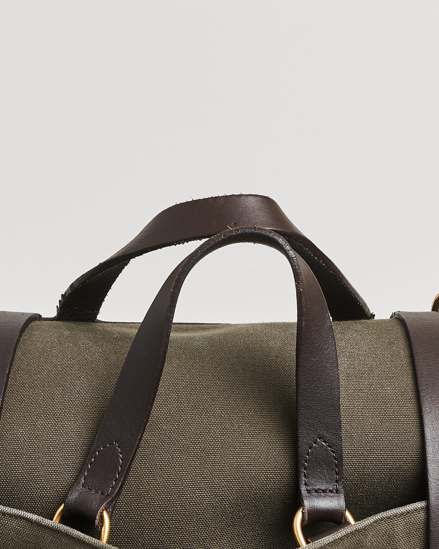 Herre | Pre-owned Tilbehør | Pre-owned | Mismo M/S Satchel Army/Dark Brown