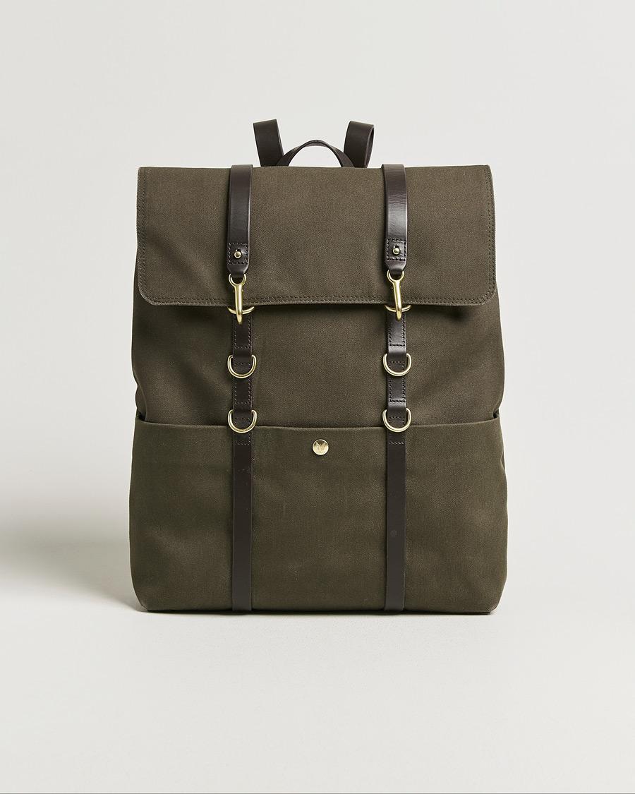 Herre | Pre-owned Tilbehør | Pre-owned | Mismo M/S Nylon Backpack Army/Dark Brown