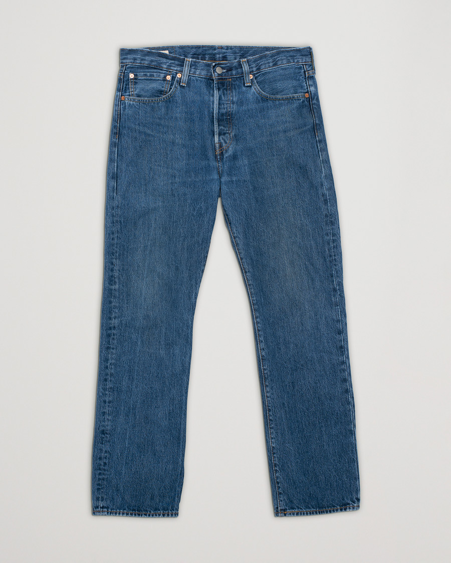 Herre | Levi's 501 Original Fit Jeans Stonewash | Pre-owned | Levi's 501 Original Fit Jeans Stonewash