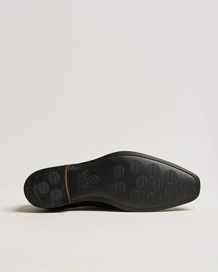 Herre | Pre-owned Randsyede sko | Pre-owned | Crockett & Jones Hallam Oxford City Sole E Black Calf UK6 - EU40