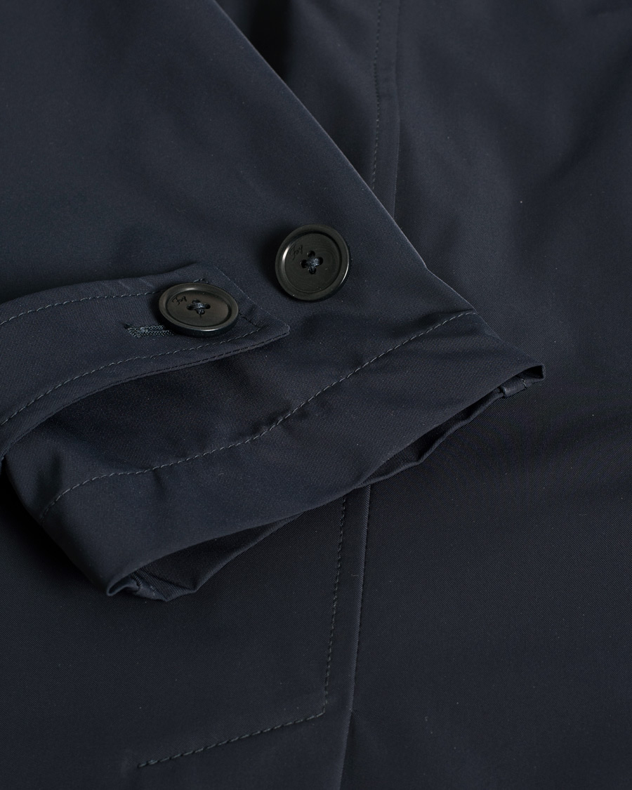 Herre | Fay JFK Travel Raincoat Navy | Pre-owned | Fay JFK Travel Raincoat Navy