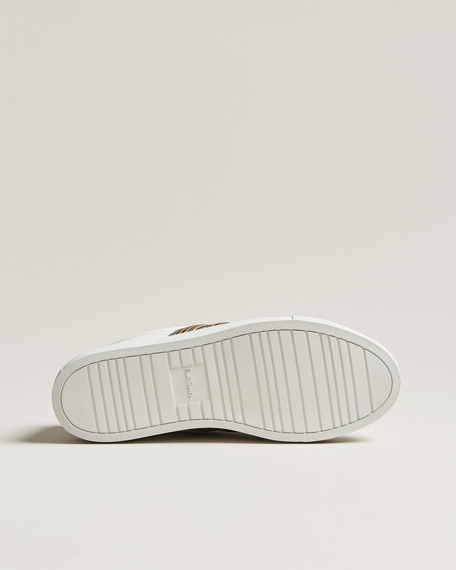 Herre | Pre-owned Sko | Pre-owned | Paul Smith Ivo Sneaker White Multistripe Nappa