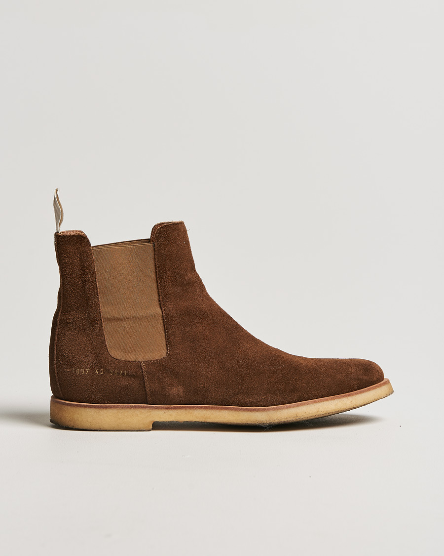 Herre | Common Projects Chelsea Boot Brown 43 | Pre-owned | Common Projects Chelsea Boot Brown 43