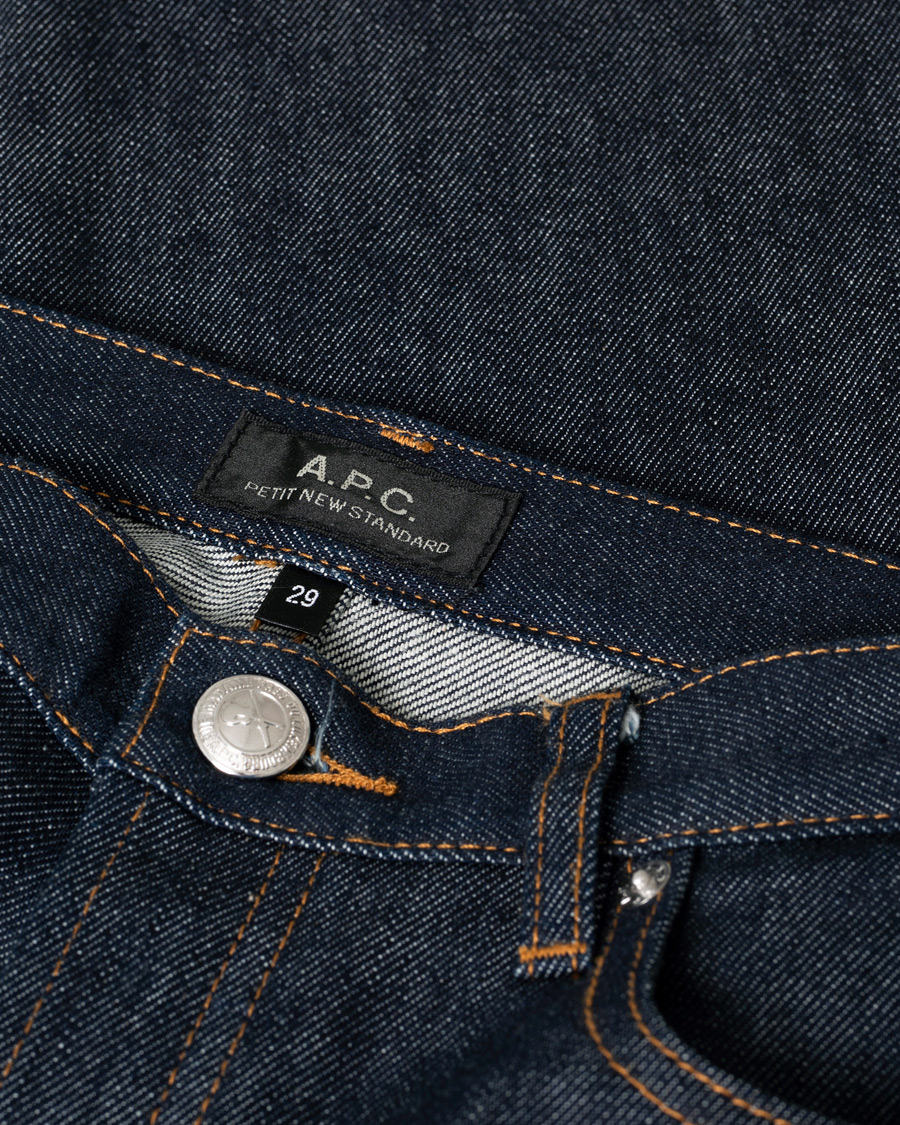 Herre | Jeans | Pre-owned | A.P.C. Petit New Standard Stretch Jeans Dark Indigo