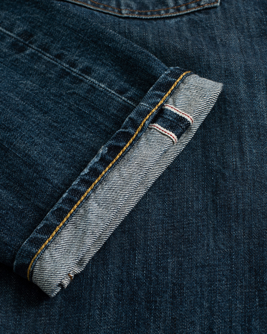 Herre | Pre-owned Jeans | Pre-owned | C.O.F. Studio M3 Regular Tapered Fit Selvedge Jeans 3 Months Blue
