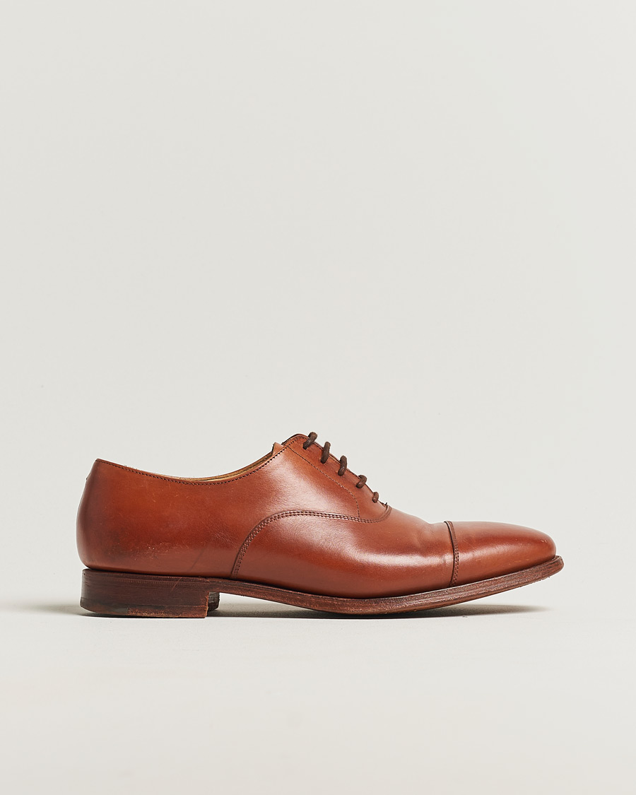 Herre | Crockett & Jones Connaught Oxford Chestnut Calf UK6 - EU40 | Pre-owned | Crockett & Jones Connaught Oxford Chestnut Calf UK6 - EU40