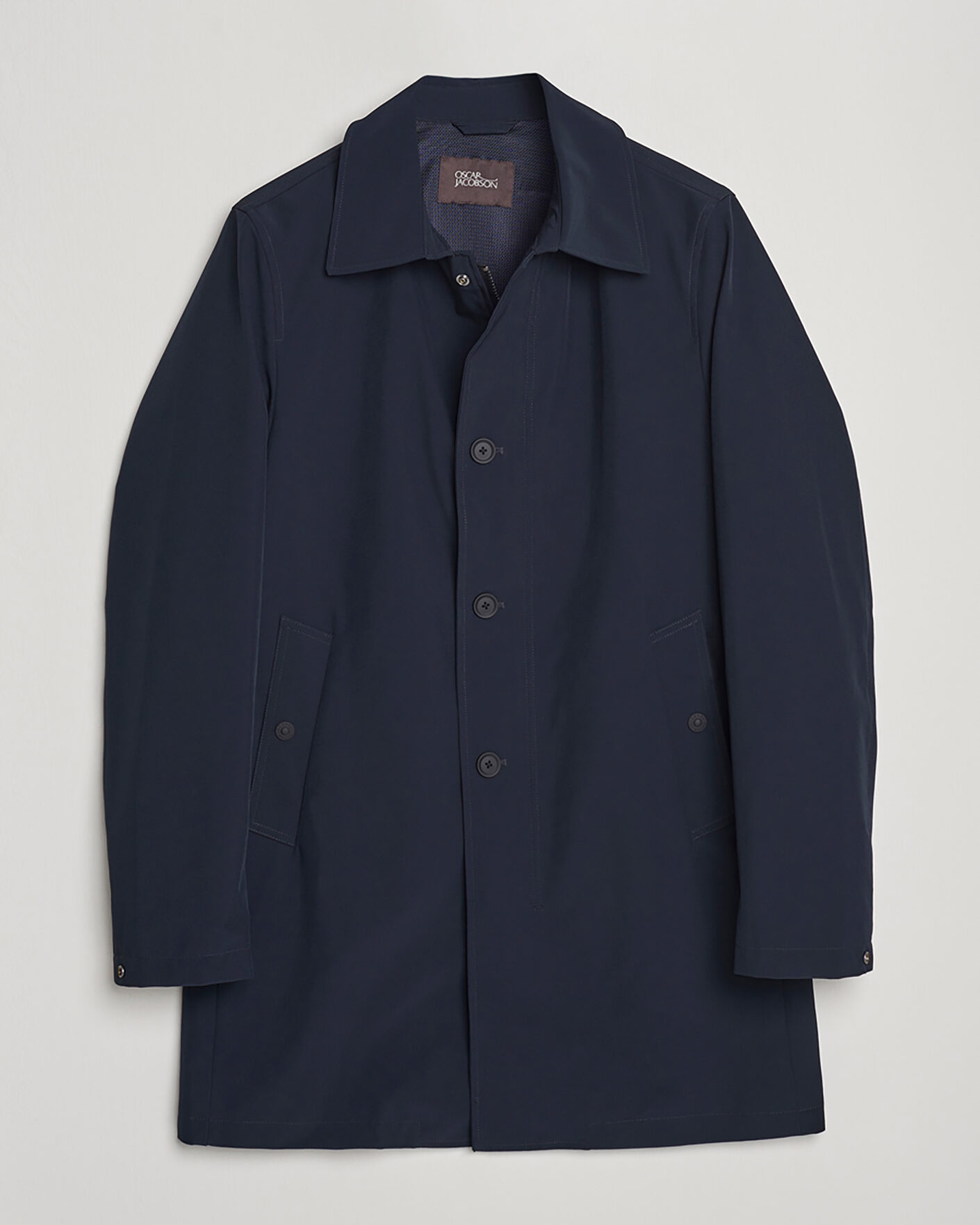 Herre | Pre-owned Jakker | Pre-owned | Oscar Jacobson Johnsson Coat Navy 50
