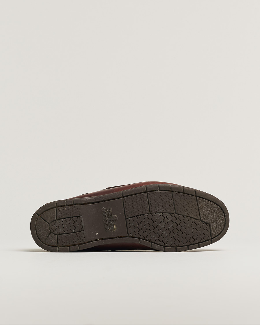 Herre | Sebago Endeavor Oiled Leather Boat Shoe Brown | Pre-owned | Sebago Endeavor Oiled Leather Boat Shoe Brown