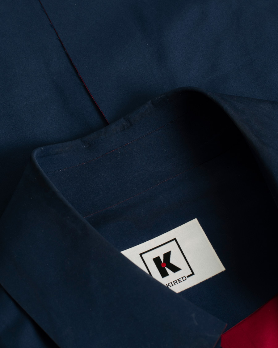 Herre | Jakker | Pre-owned | Kired Pablo Laser Cut Trench Blue