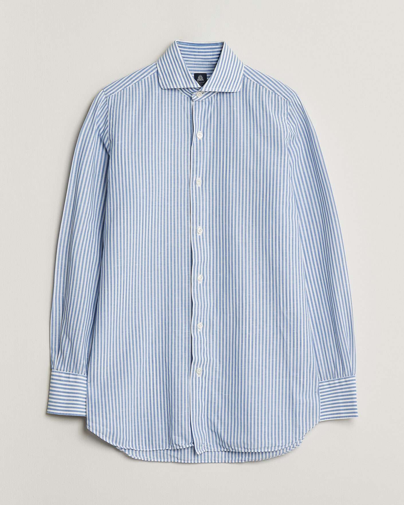 Herre | Pre-owned Skjorter | Pre-owned | Finamore Napoli Slim Fit Shirt Blue Stripe 38 - S