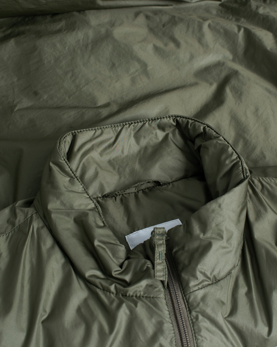 Herre | Jakker | Pre-owned | Aspesi Nylon Layering Jacket Light Green