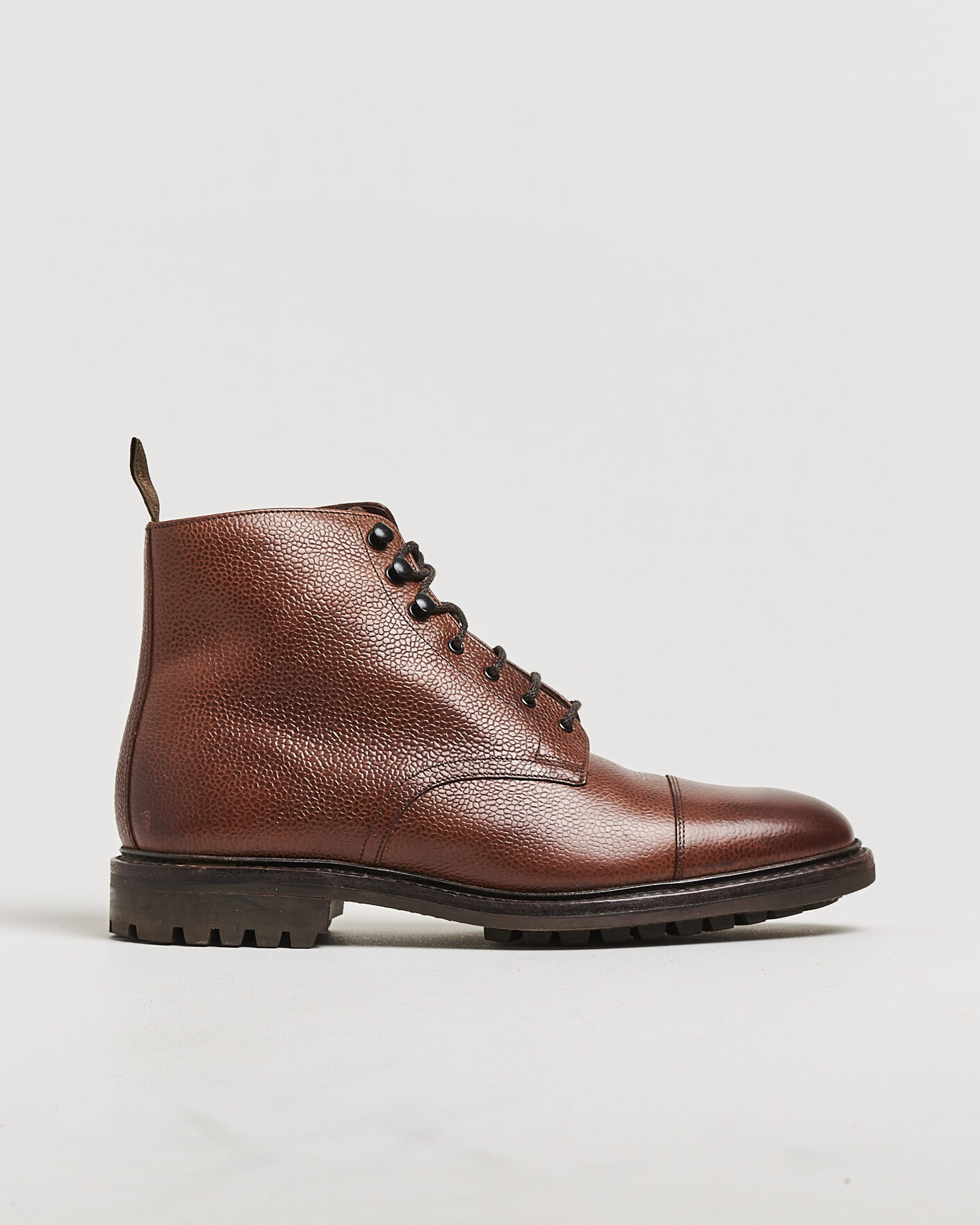 Herre | Pre-owned Randsyede sko | Pre-owned | Loake 1880 Sedbergh Derby Boot Brown Grain Calf UK9 - EU43