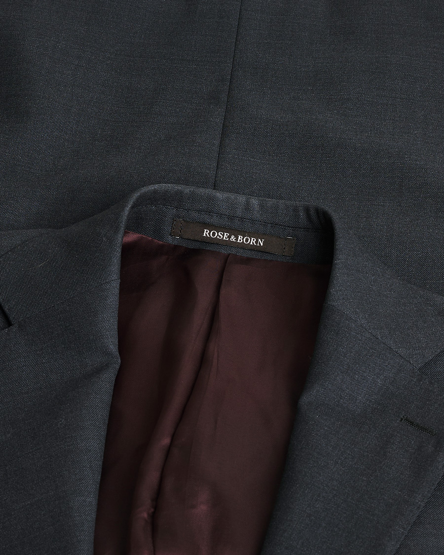 Herre | Pre-owned Blazere | Pre-owned | Rose & Born Wool Blazer Grey 46
