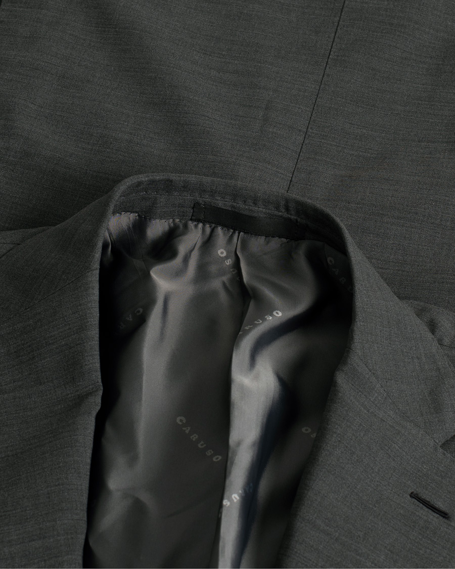 Herre | Caruso Suit Jacket Grey 50 | Pre-owned | Caruso Suit Jacket Grey 50