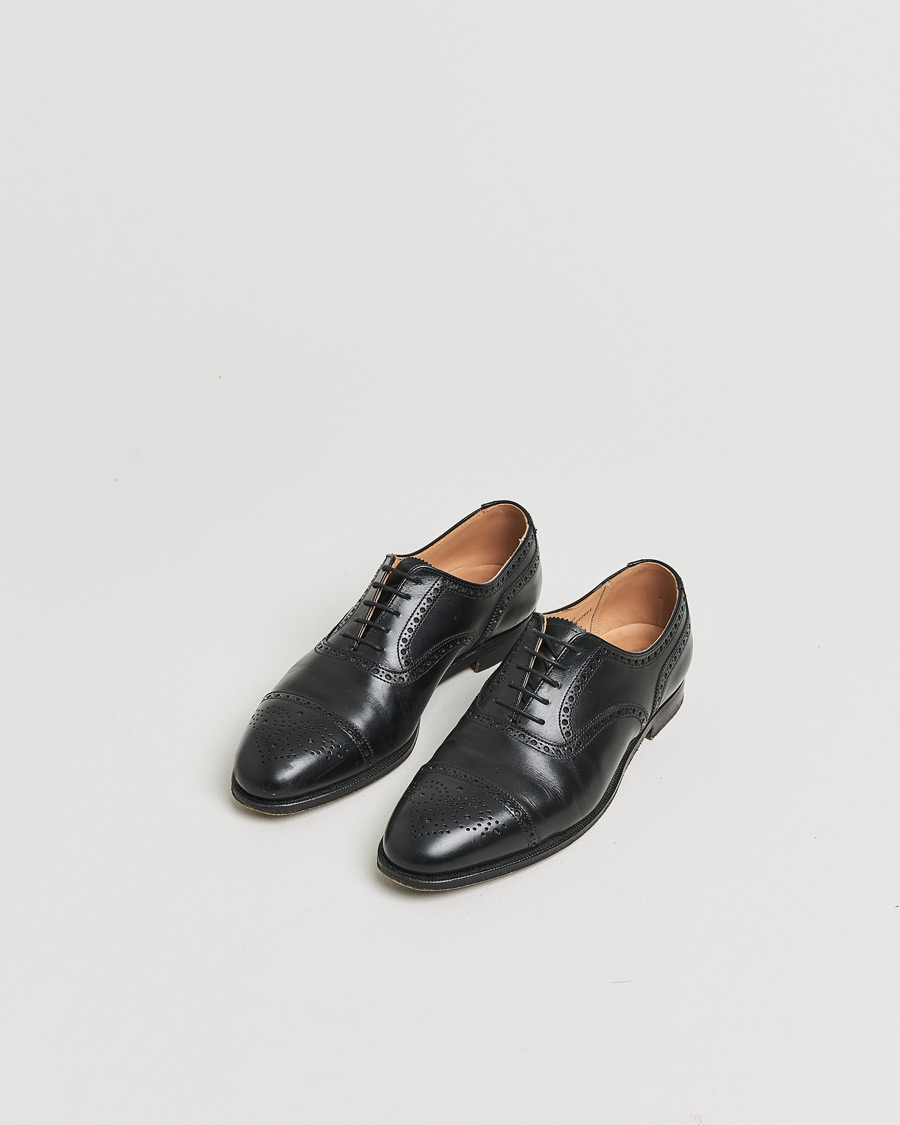Herre | Pre-owned Randsyede sko | Pre-owned | Crockett & Jones Westfield Black Calf UK6,5 - EU40,5