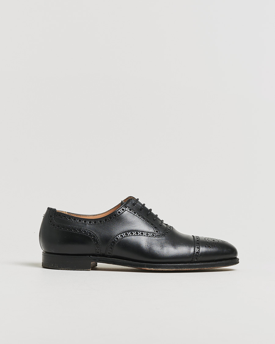 Herre | Pre-owned Randsyede sko | Pre-owned | Crockett & Jones Westfield Black Calf UK6,5 - EU40,5