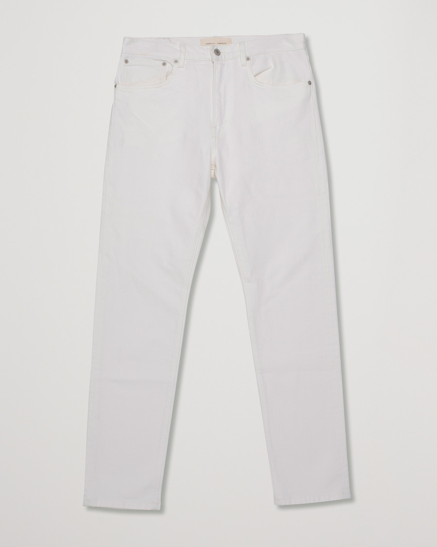 Herre | Jeanerica TM005 Tapered Jeans Natural White | Pre-owned | Jeanerica TM005 Tapered Jeans Natural White