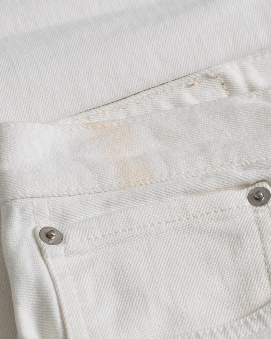 Herre | Jeanerica TM005 Tapered Jeans Natural White | Pre-owned | Jeanerica TM005 Tapered Jeans Natural White
