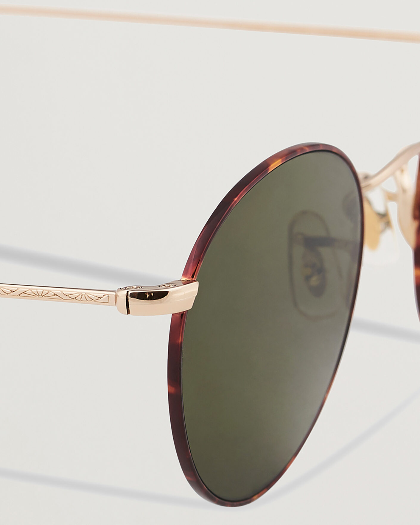 Herre | Pre-owned Tilbehør | Pre-owned | Oliver Peoples 0OV1186S Sunglasses Gold/Tortoise