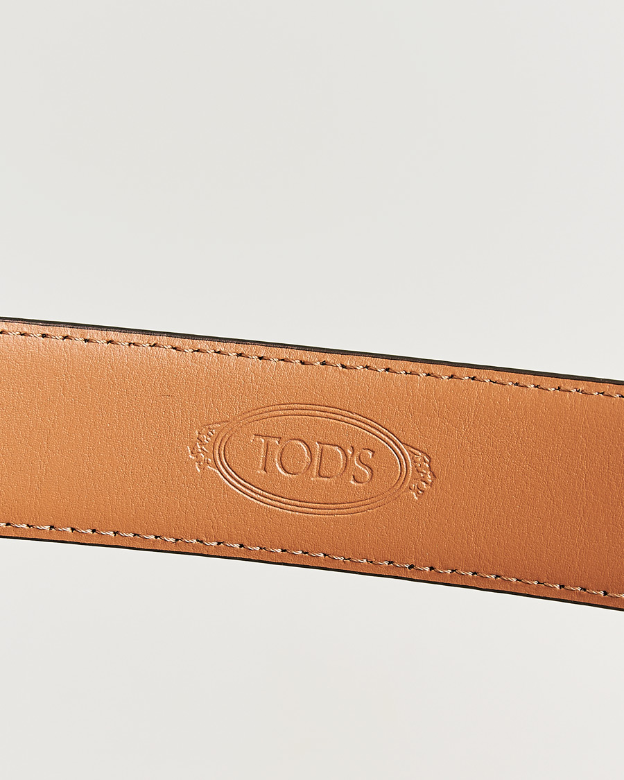 Herre | Pre-owned Tilbehør | Pre-owned | Tod's Suede 3,5 cm Belt Brown 95