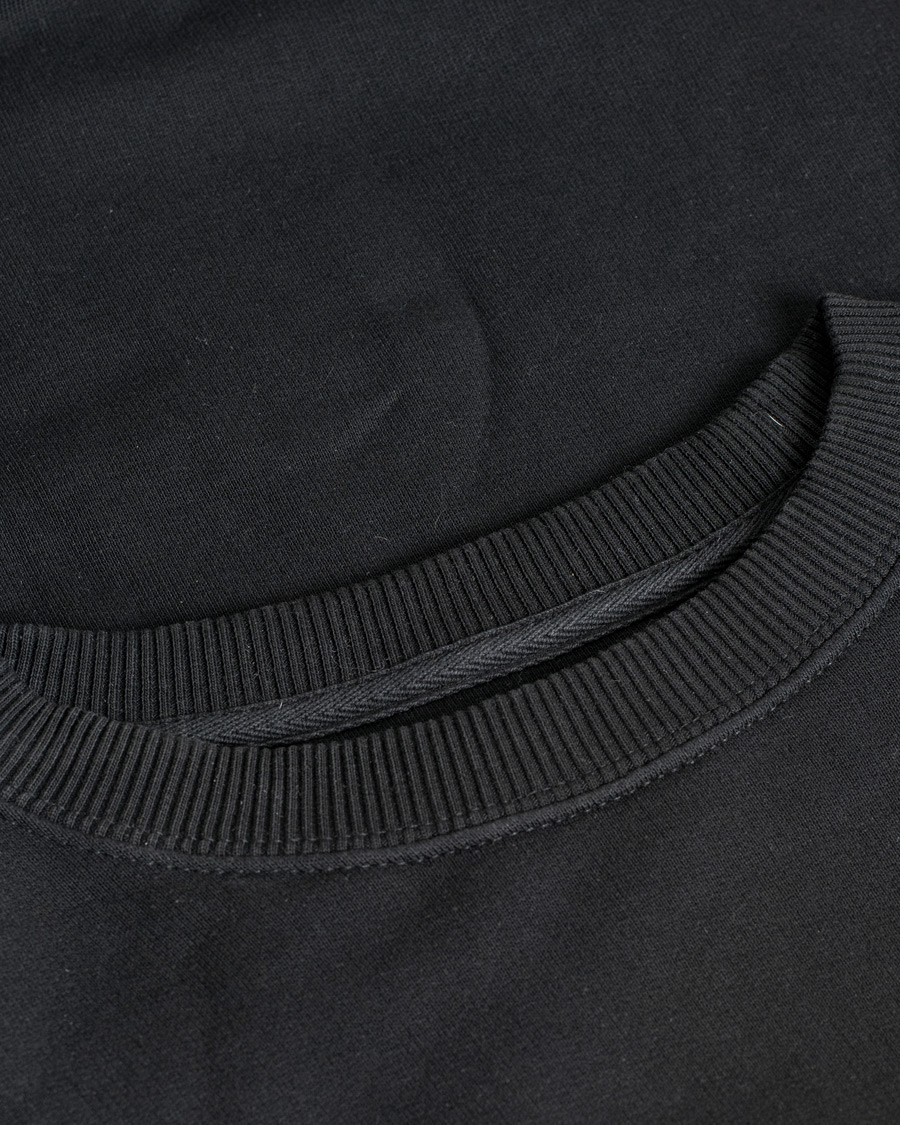 Herre | KENZO Logo Crew Neck Sweatshirt Black | Pre-owned | KENZO Logo Crew Neck Sweatshirt Black