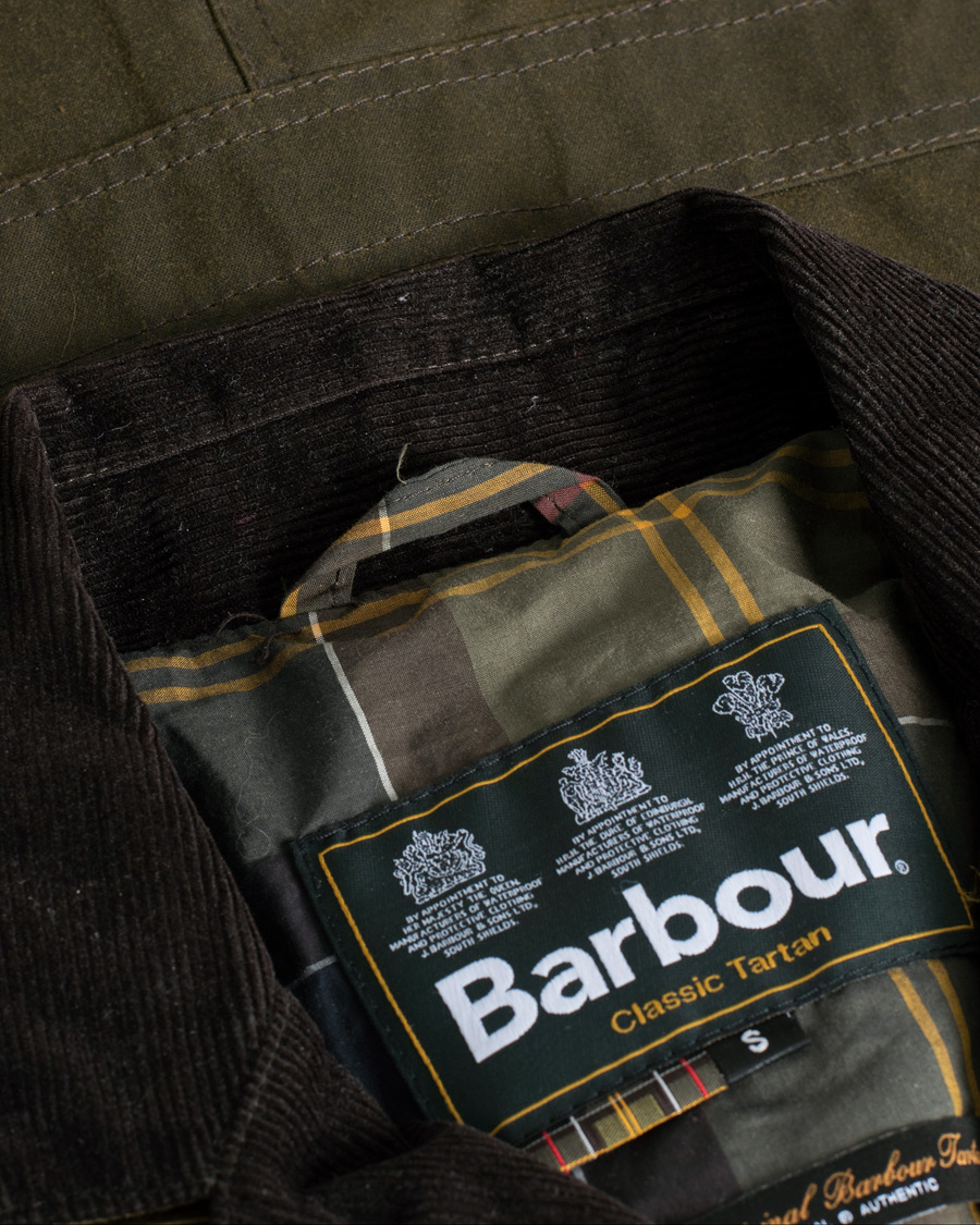 Herre | Barbour Lifestyle Lutz Wax Jacket Olive | Pre-owned | Barbour Lifestyle Lutz Wax Jacket Olive