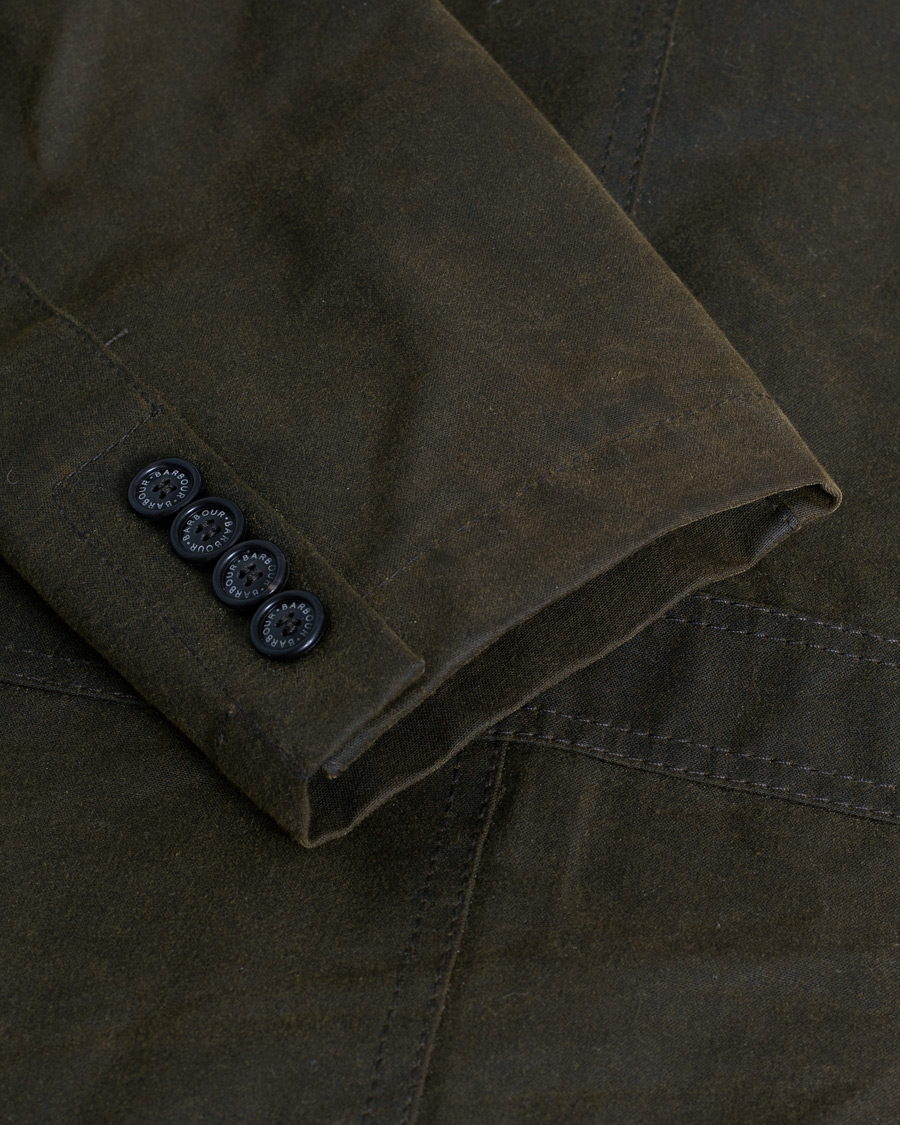 Herre | Barbour Lifestyle Lutz Wax Jacket Olive | Pre-owned | Barbour Lifestyle Lutz Wax Jacket Olive