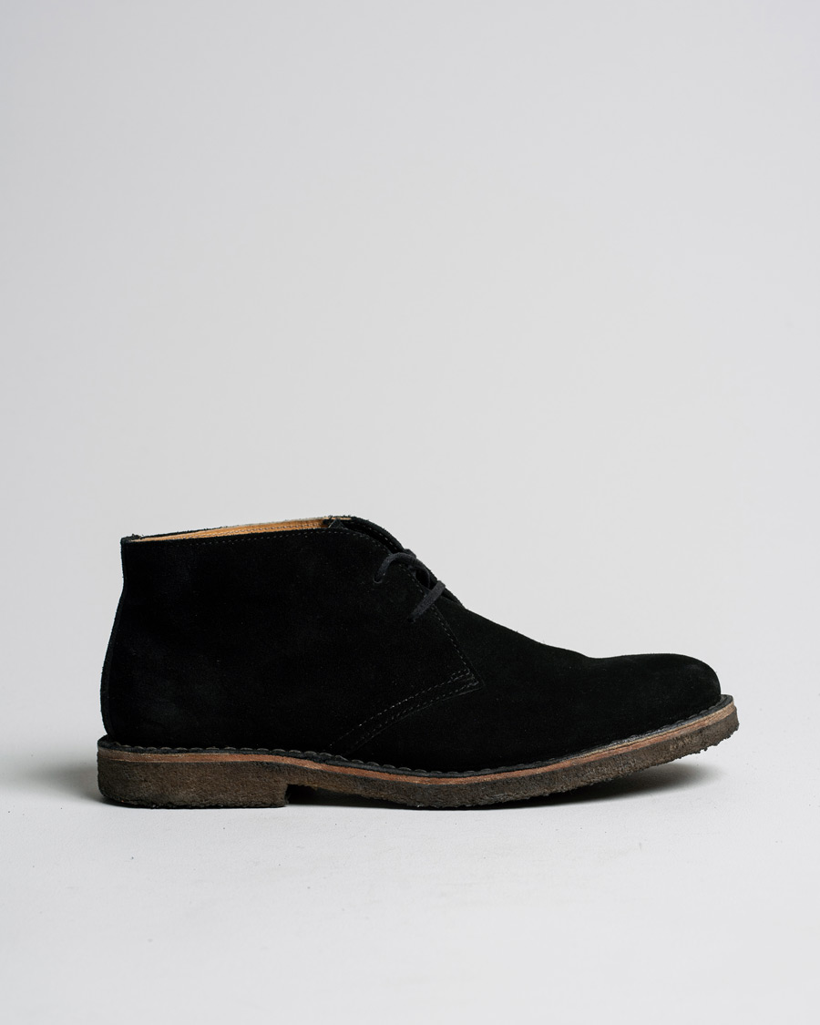 Herre | Astorflex Greenflex Desert Boot Black Suede 44 | Pre-owned | Astorflex Greenflex Desert Boot Black Suede 44