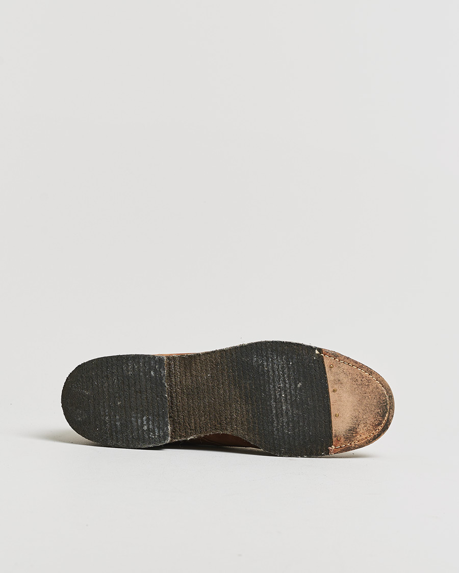 Herre | Støvler | Pre-owned | Alden 46054H Plain Toe Boot Snuff Suede US8 - EU41,5