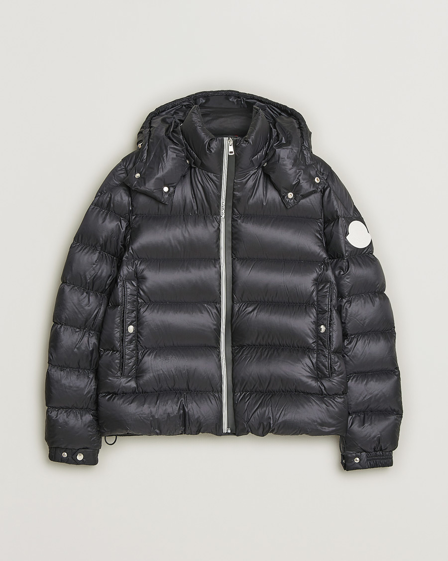 Herre | Jakker | Pre-owned | Moncler Arves Down Hooded Jacket Black