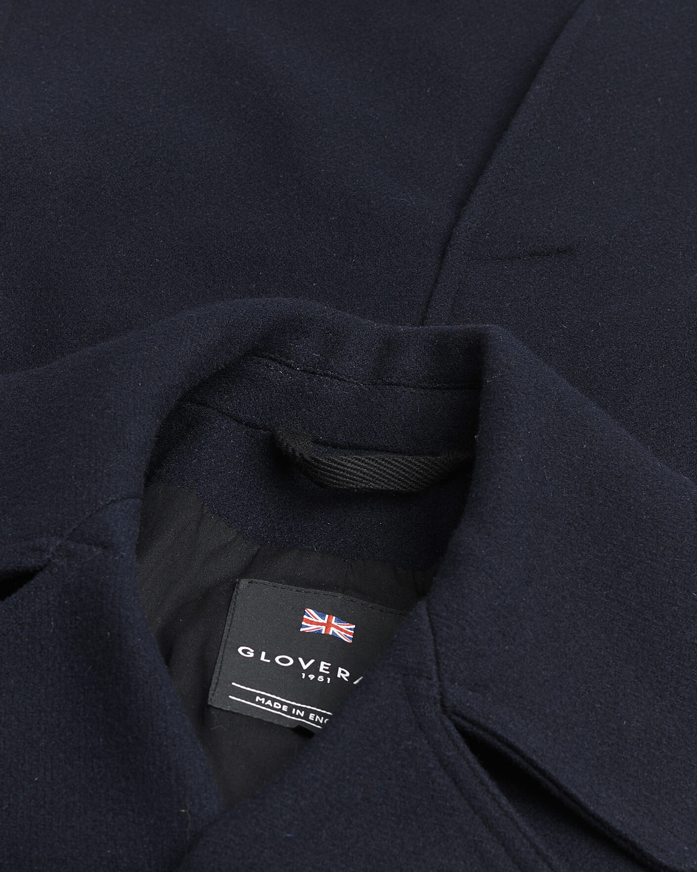 Herre | Pre-owned Jakker | Pre-owned | Gloverall Churchill Reefer Peacoat Navy M