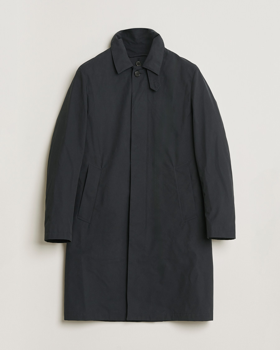Herre | Pre-owned Jakker | Pre-owned | Mackintosh Water Repellent Car Coat Navy UK40 - EU50