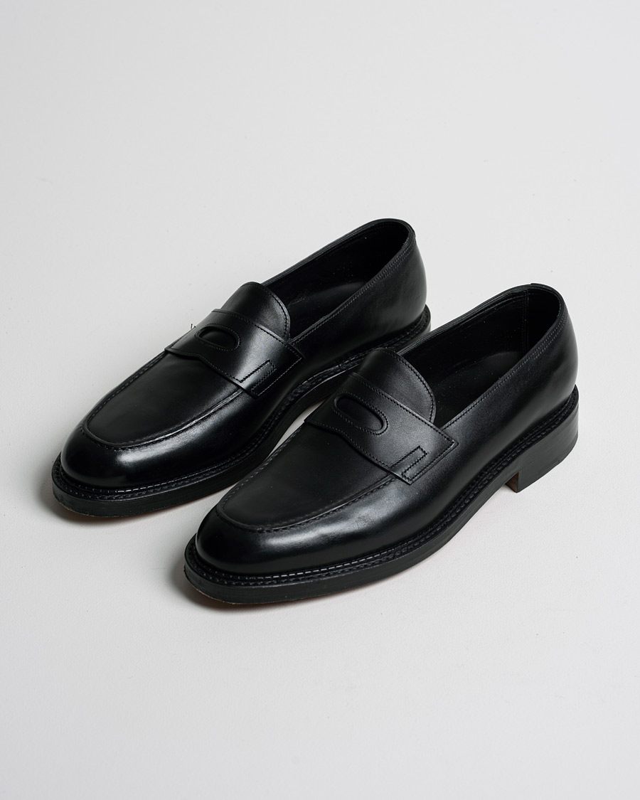 Herre | John Lobb Lopez New Standard Penny Loafer Black Calf UK8,5 - EU42,5 | Pre-owned | John Lobb Lopez New Standard Penny Loafer Black Calf UK8,5 - EU42,5