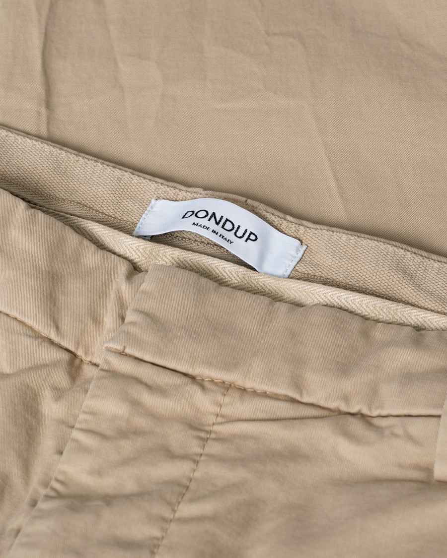 Herre | Bukser | Pre-owned | Dondup Gaubert Chinos Sand W33
