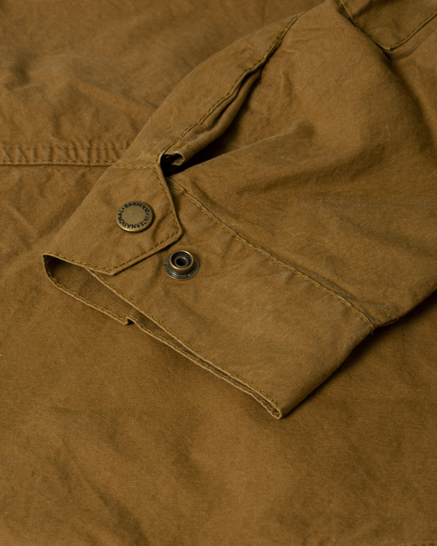 Herre | Jakker | Pre-owned | Barbour International Summer Wash Duke Casual Jacket Khaki Sand L