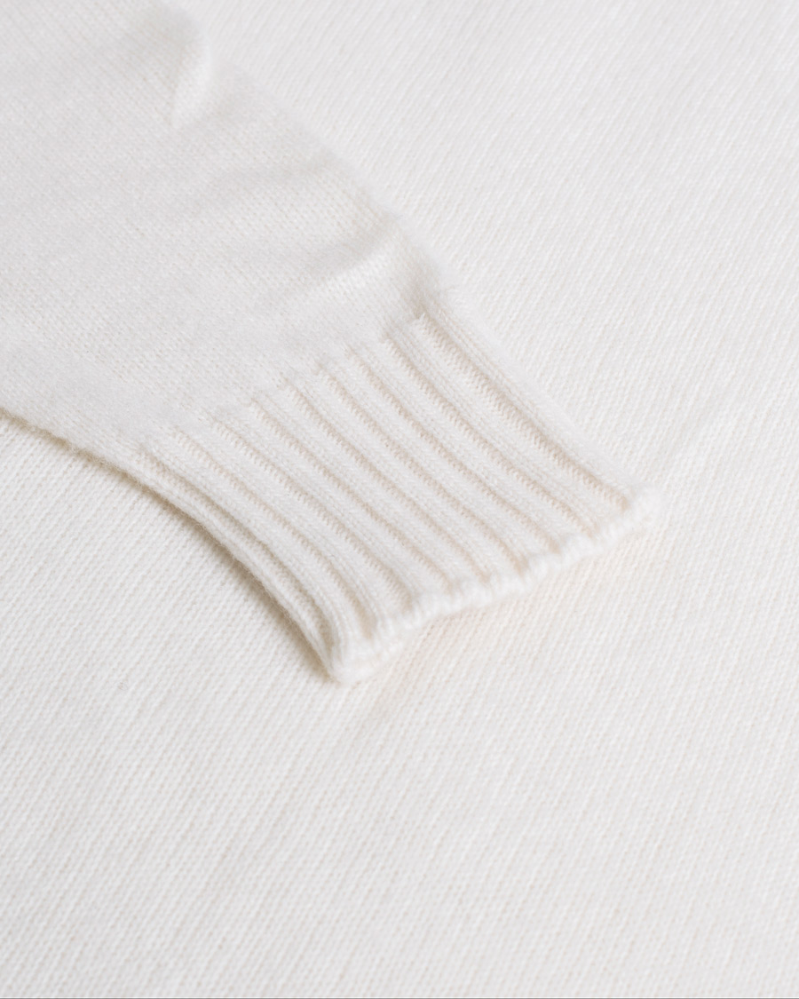 Herre | Trøjer | Pre-owned | Altea Wool/Cashmere Crew Neck Sweater Latte