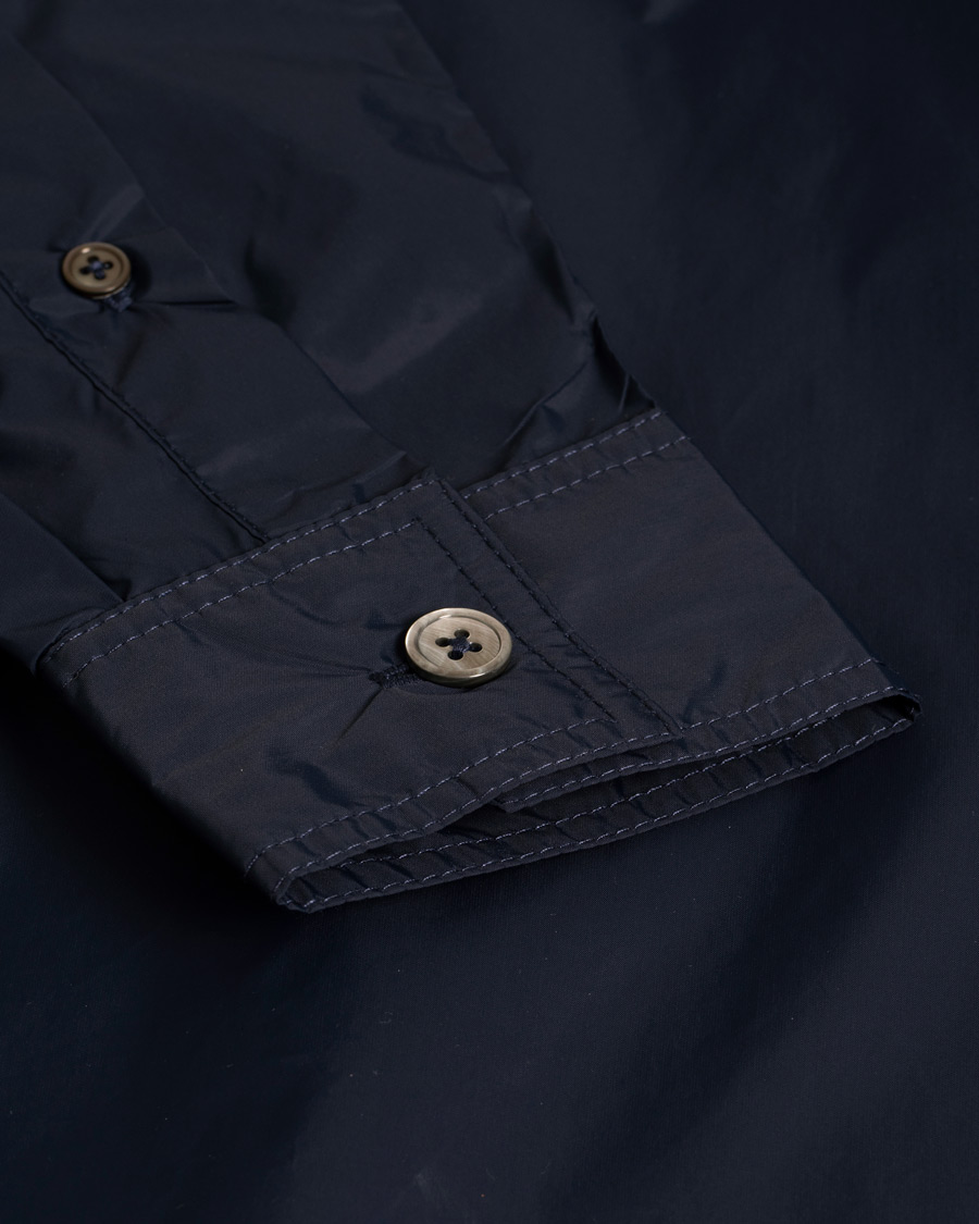 Herre | Stenströms Nylon Overshirt Navy | Pre-owned | Stenströms Nylon Overshirt Navy