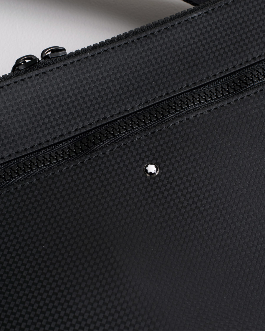 Herre | Montblanc Extreme 2.0 Reporter Bag Black | Pre-owned | Montblanc Extreme 2.0 Reporter Bag Black