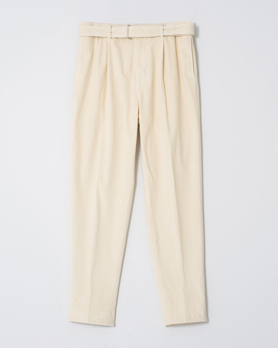 Herre | Bukser | Pre-owned | Altea Slim Fit Corduroy Trousers Ivory S