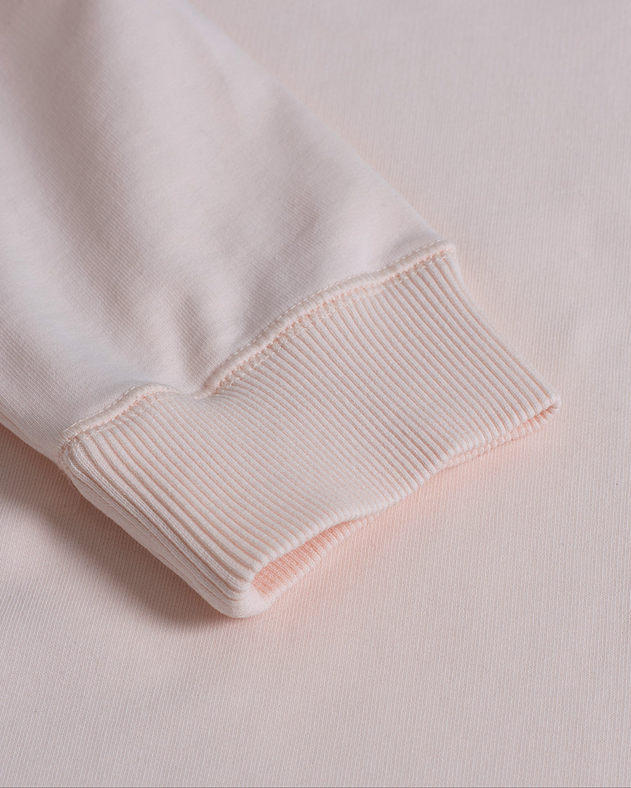 Herre | Trøjer | Pre-owned | A.P.C. Item Crew Neck Sweatshirt Pale Pink