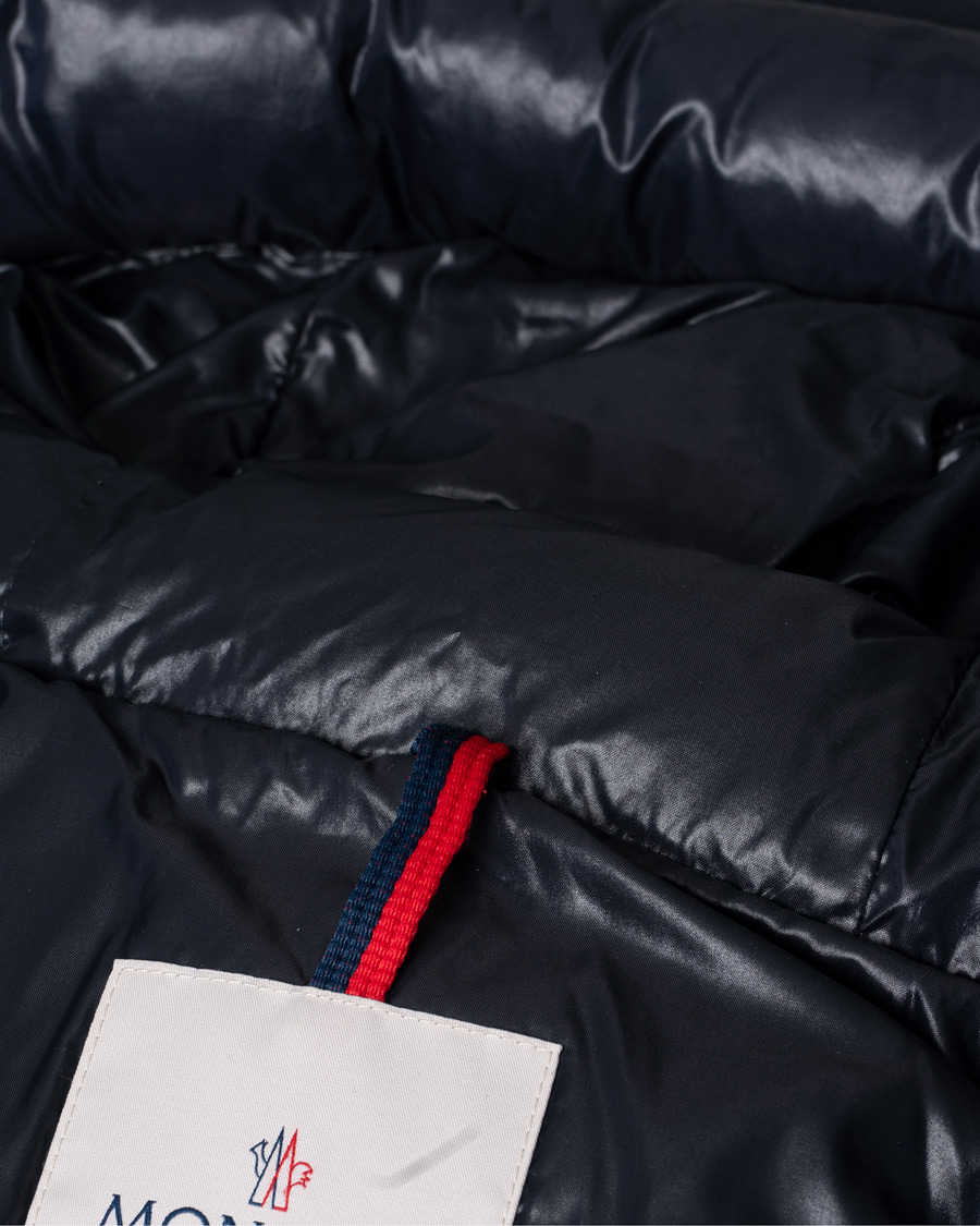 Herre | Jakker | Pre-owned | Moncler Ecrins Gloss Down Jacket Navy