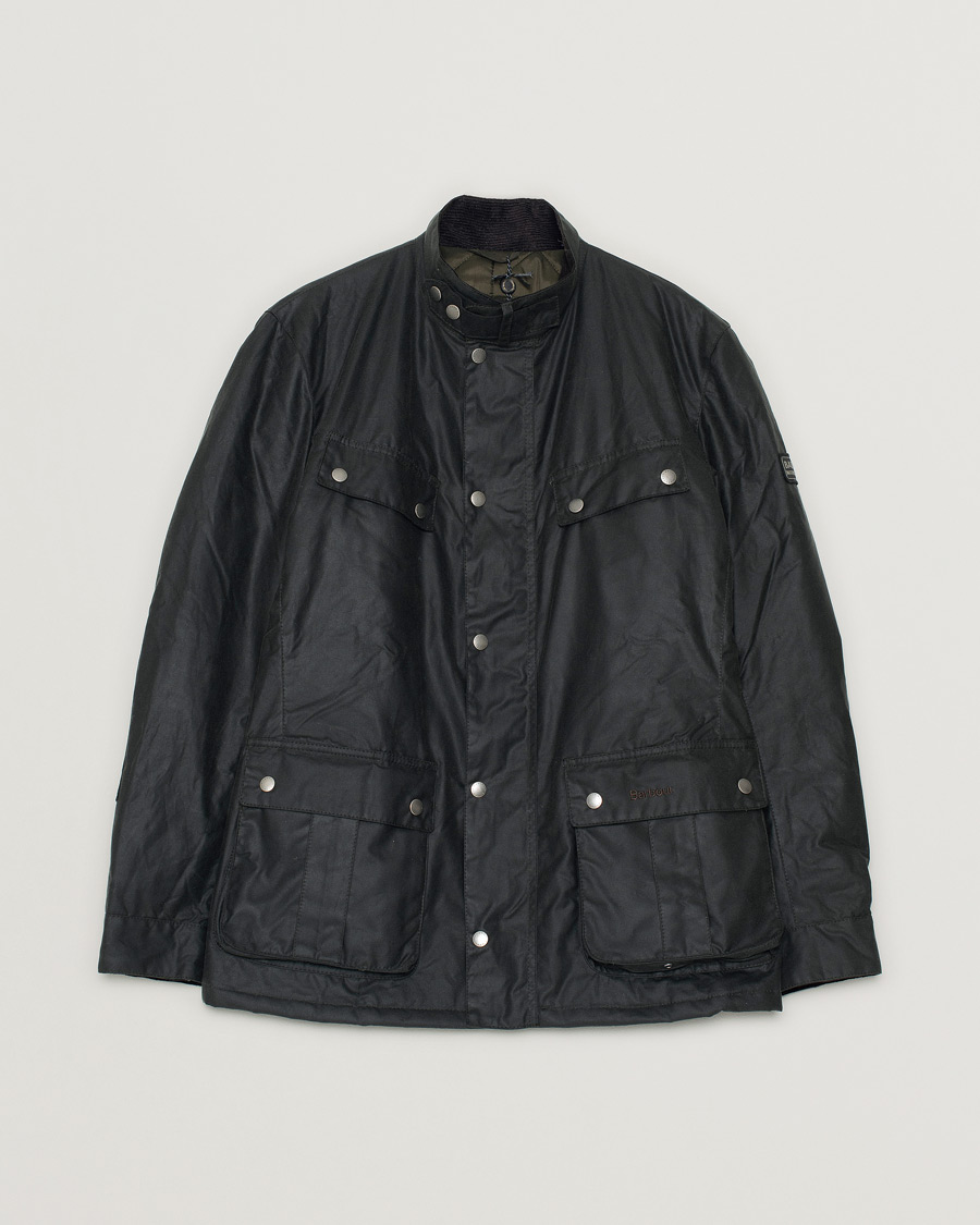 Herre | Barbour International Duke Jacket Sage | Pre-owned | Barbour International Duke Jacket Sage