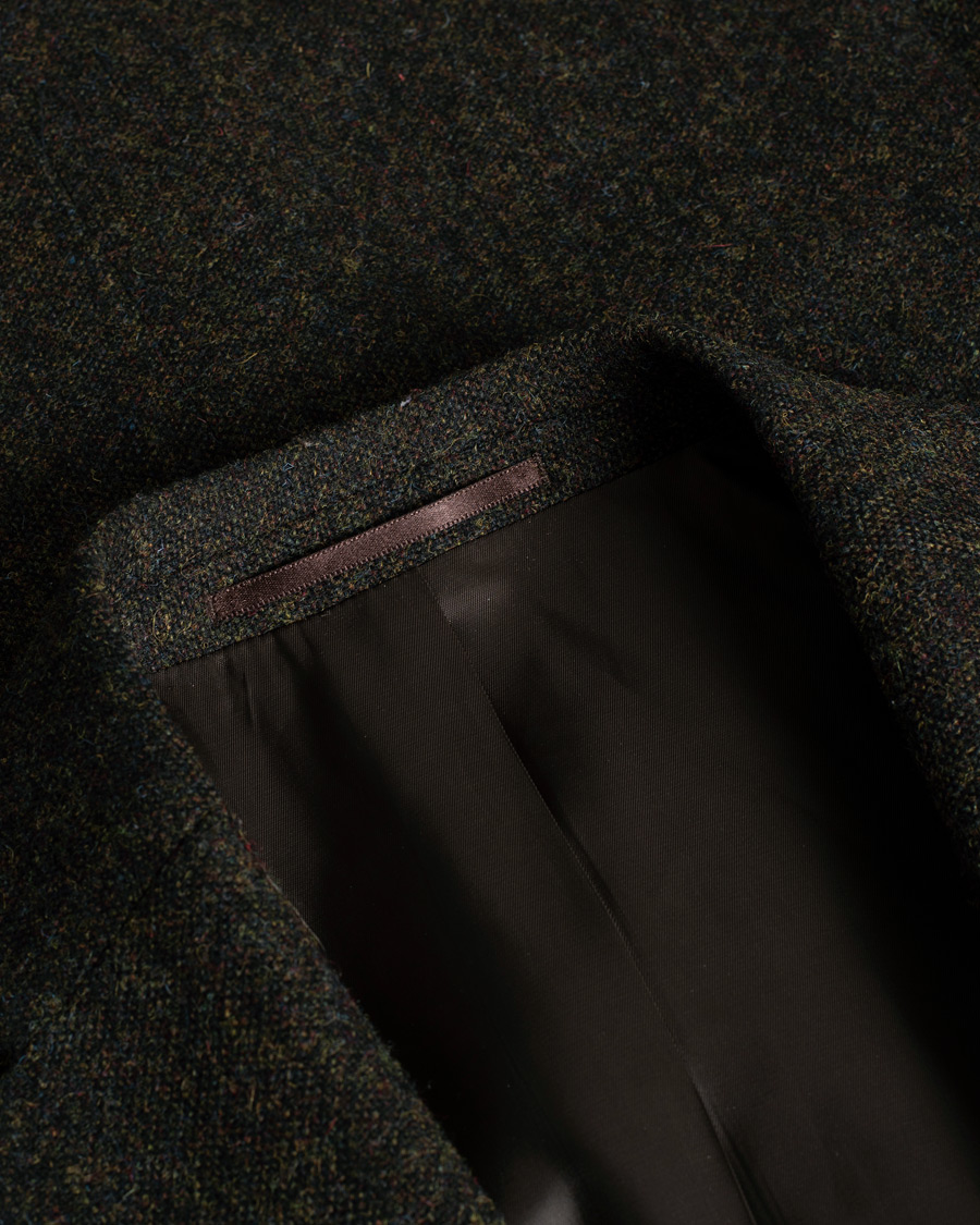 Herre | Blazere & jakker | Pre-owned | Walker Slater Edward Wool Donegal Blazer Dark Brown