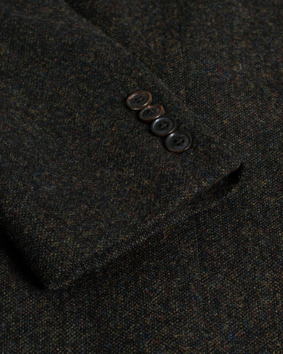 Herre | Blazere & jakker | Pre-owned | Walker Slater Edward Wool Donegal Blazer Dark Brown
