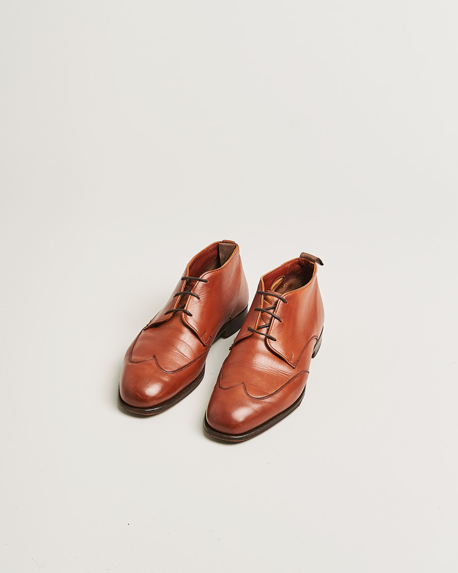 Herre | Pre-owned Sko | Pre-owned | Grenson Chukka Boot Cognac UK6,5 - EU40,5